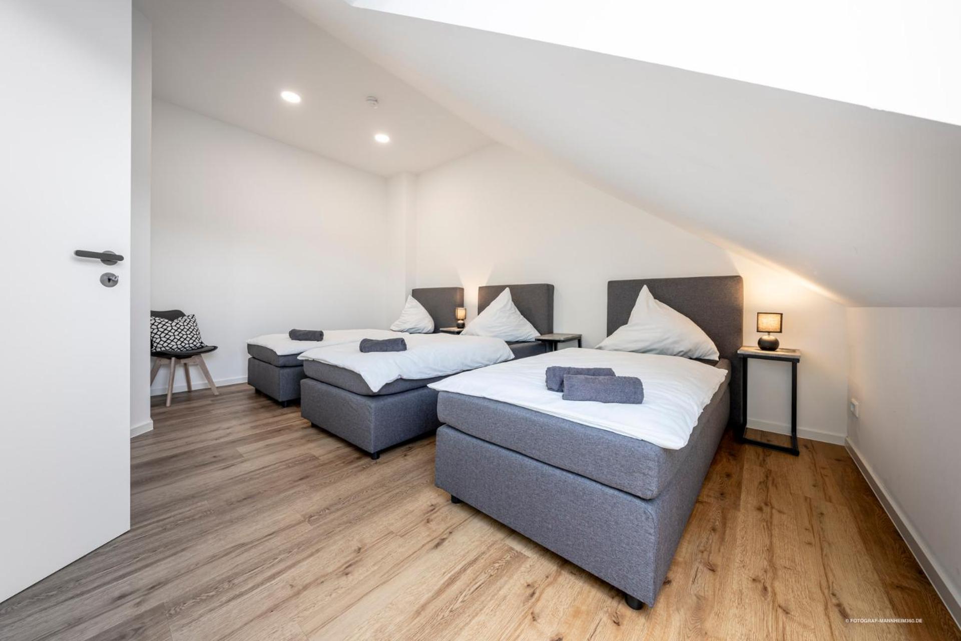 Apartment Artdesign - 8 Pers - Naehe Speyer Mannheim Heidelberg Hockenheim