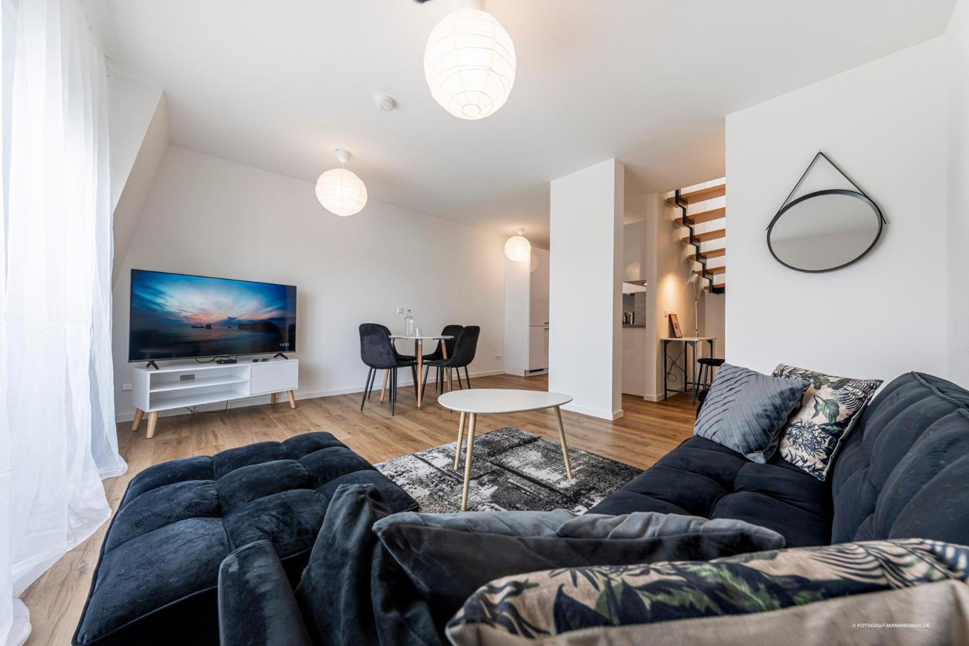Artdesign - 8 Pers - Naehe Speyer Mannheim Heidelberg Apartment Hockenheim